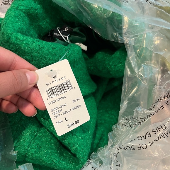 NWT Faux Sherpa Coat - Picture 5 of 5